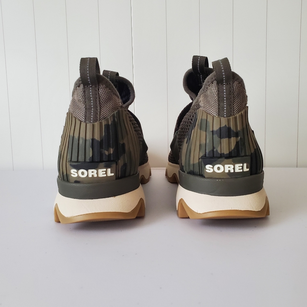 Sorel Women's High Top Sneakers Green Camo Size 7 - Picture 9 of 10